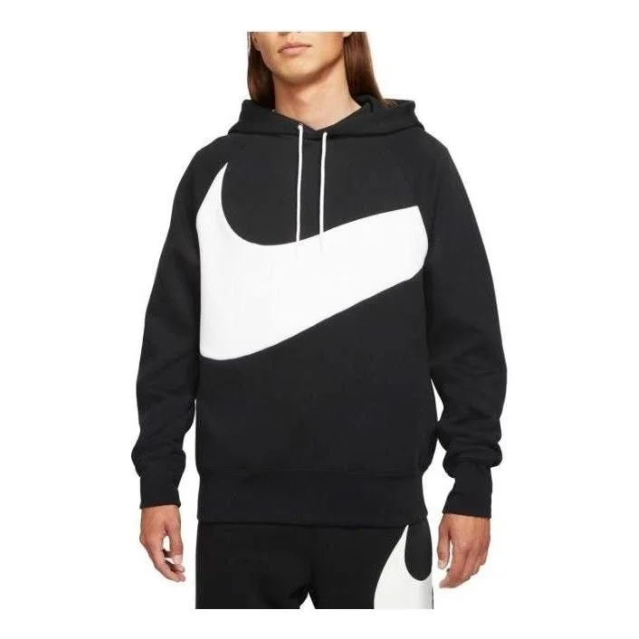 Nike Sportswear Swoosh Tech Fleece Pullover Hoodie 'Black' DD8222-010 - 1