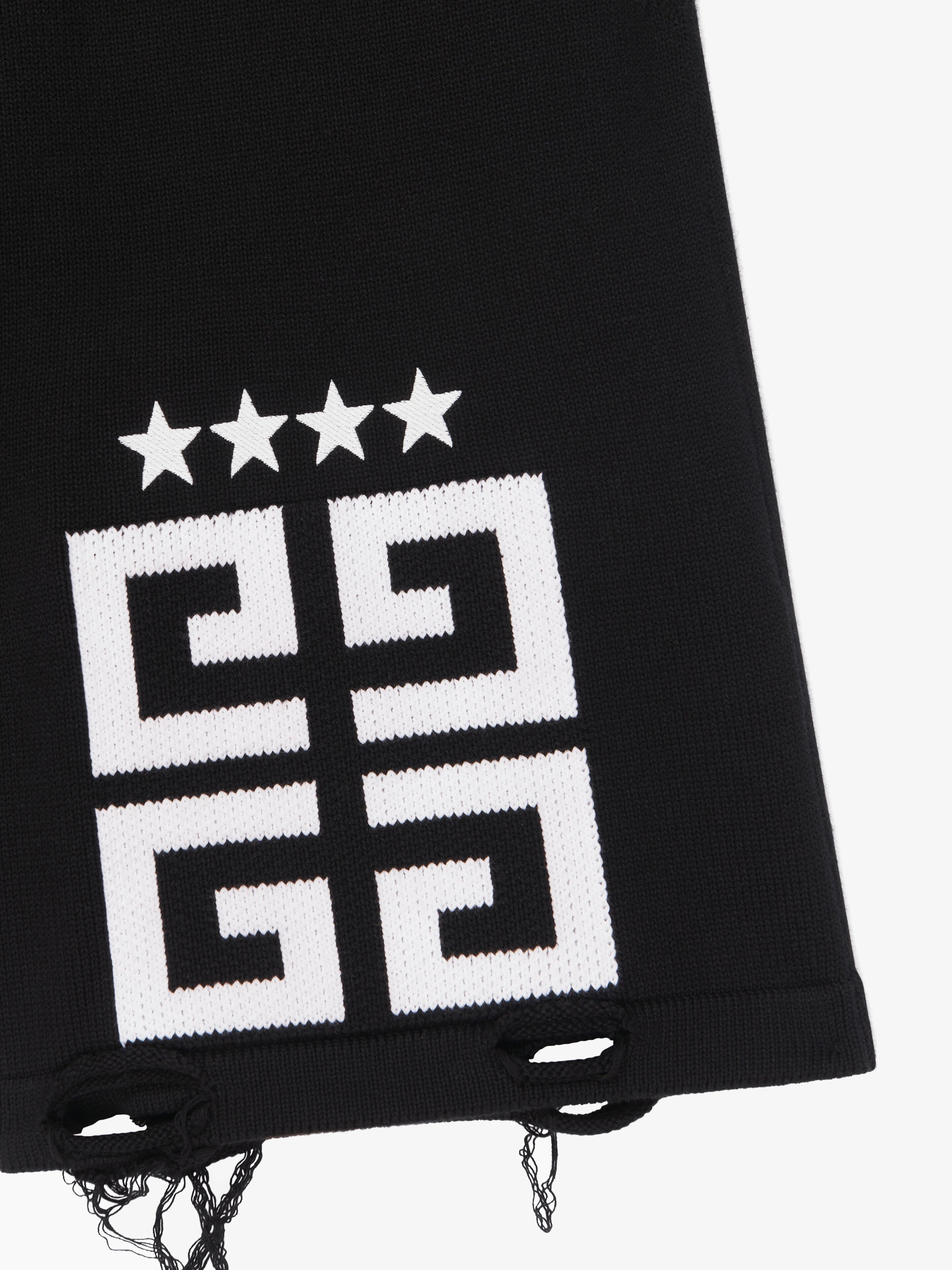 4G STARS BERMUDA SHORTS IN KNIT - 5