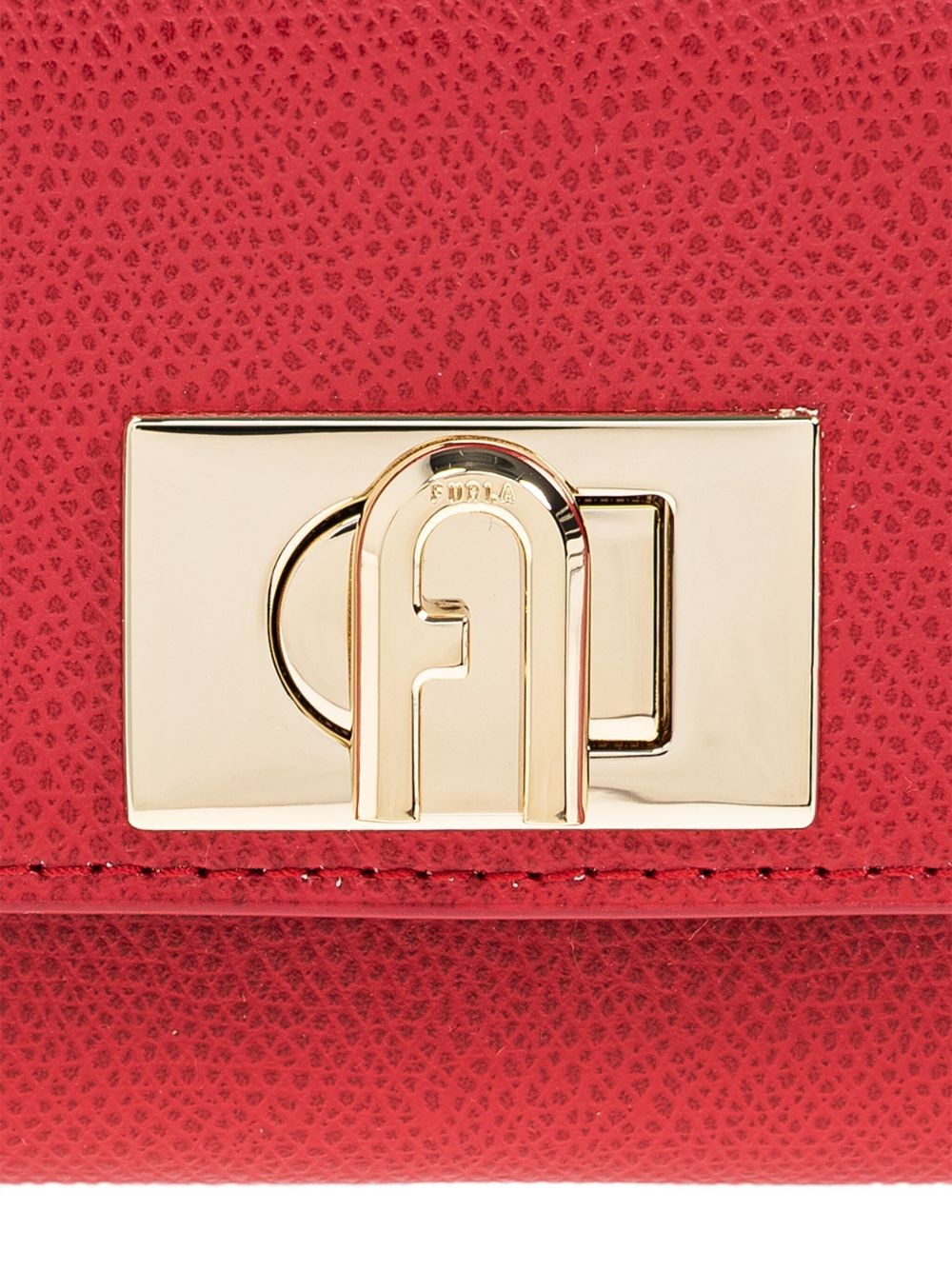 1927 lock-detail leather wallet - 5
