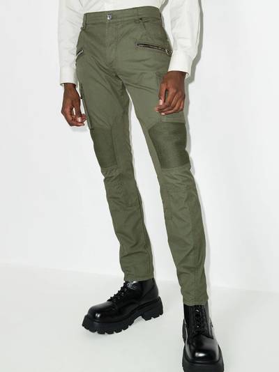 Balmain cargo-pockets skinny trousers outlook