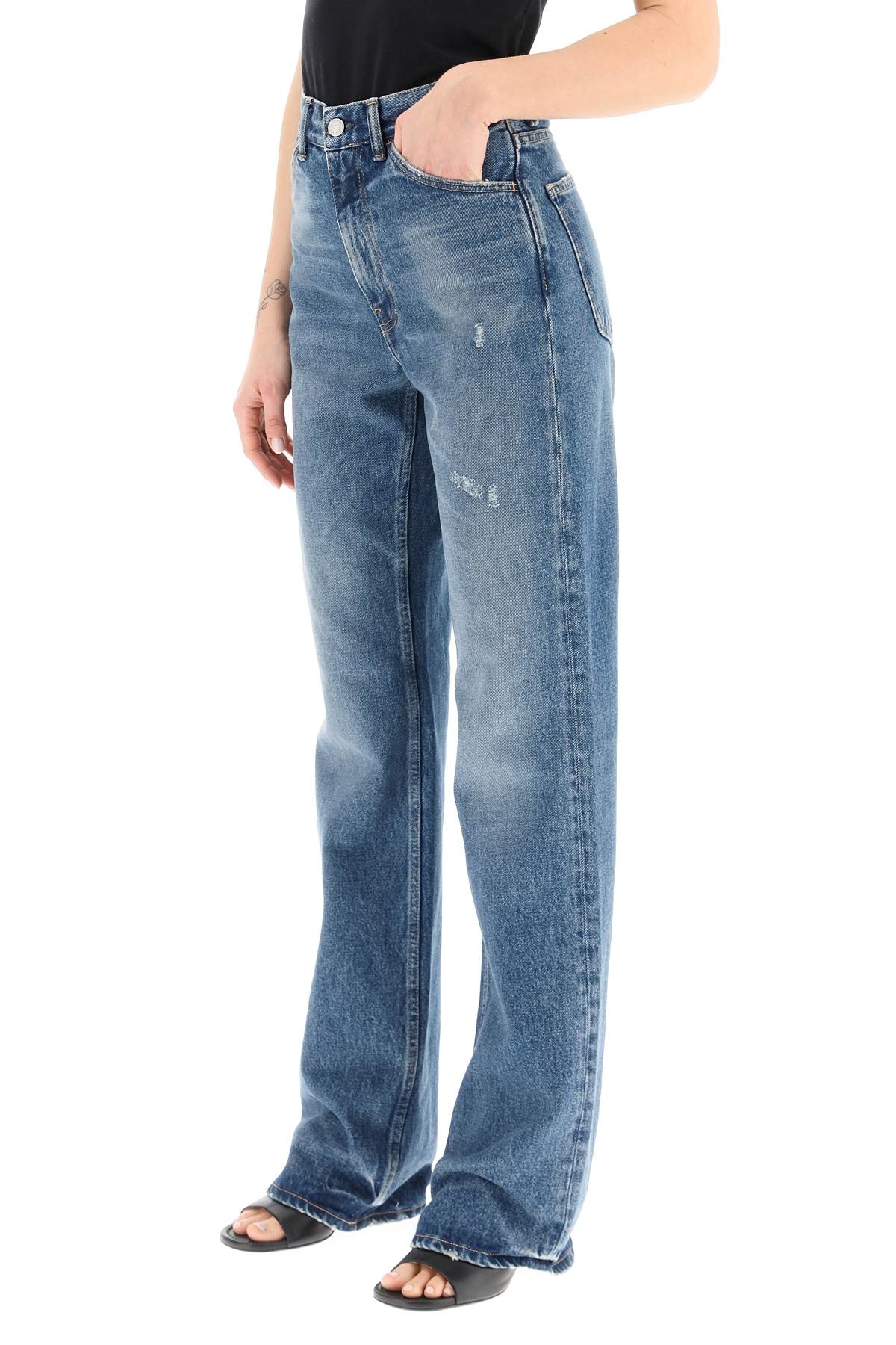 Acne Studios Acne Studios Mid Blue 1977 Vintage Jeans Women