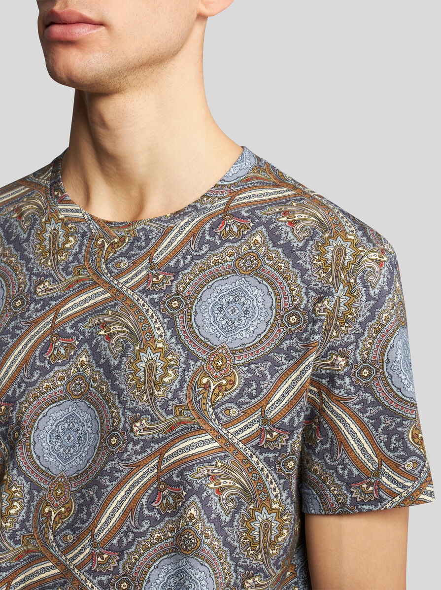 PRINTED COTTON T-SHIRT - 3