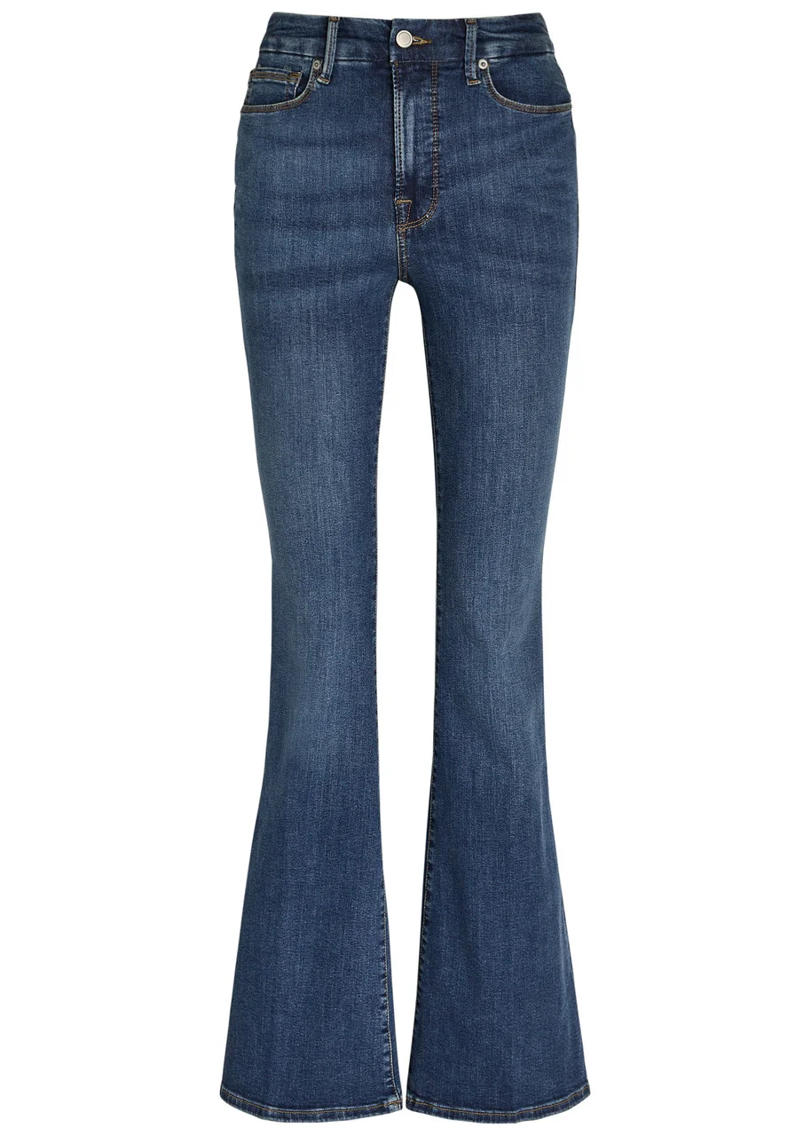 Good American Good Legs Skinny Flared-leg Jeans - 1
