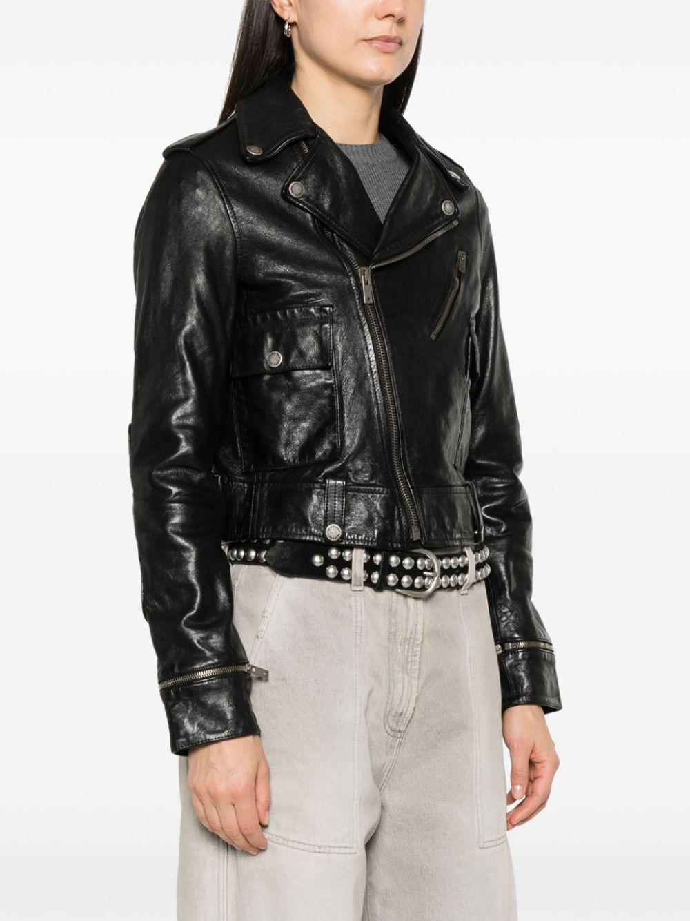 Golden Goose Leather Jacket - 3