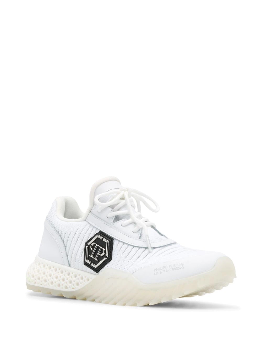 Runner hexagon logo sneakers - 2