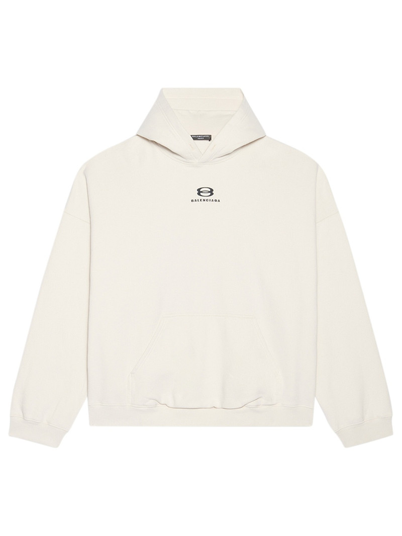 Wide Fit Hoodie Chalky White - 1