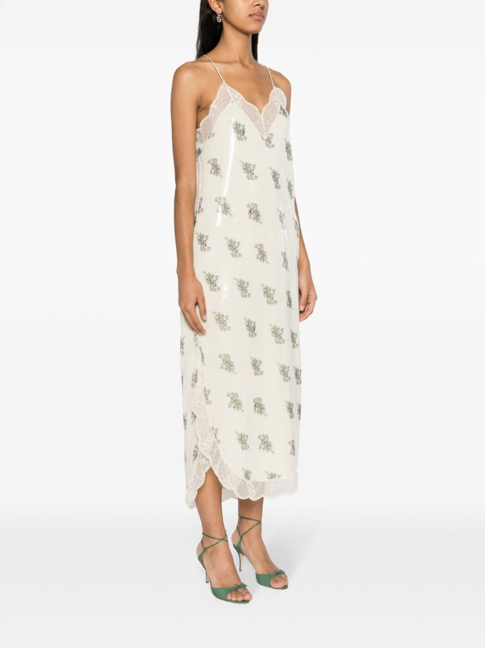 Risty sequinned maxi dress - 3