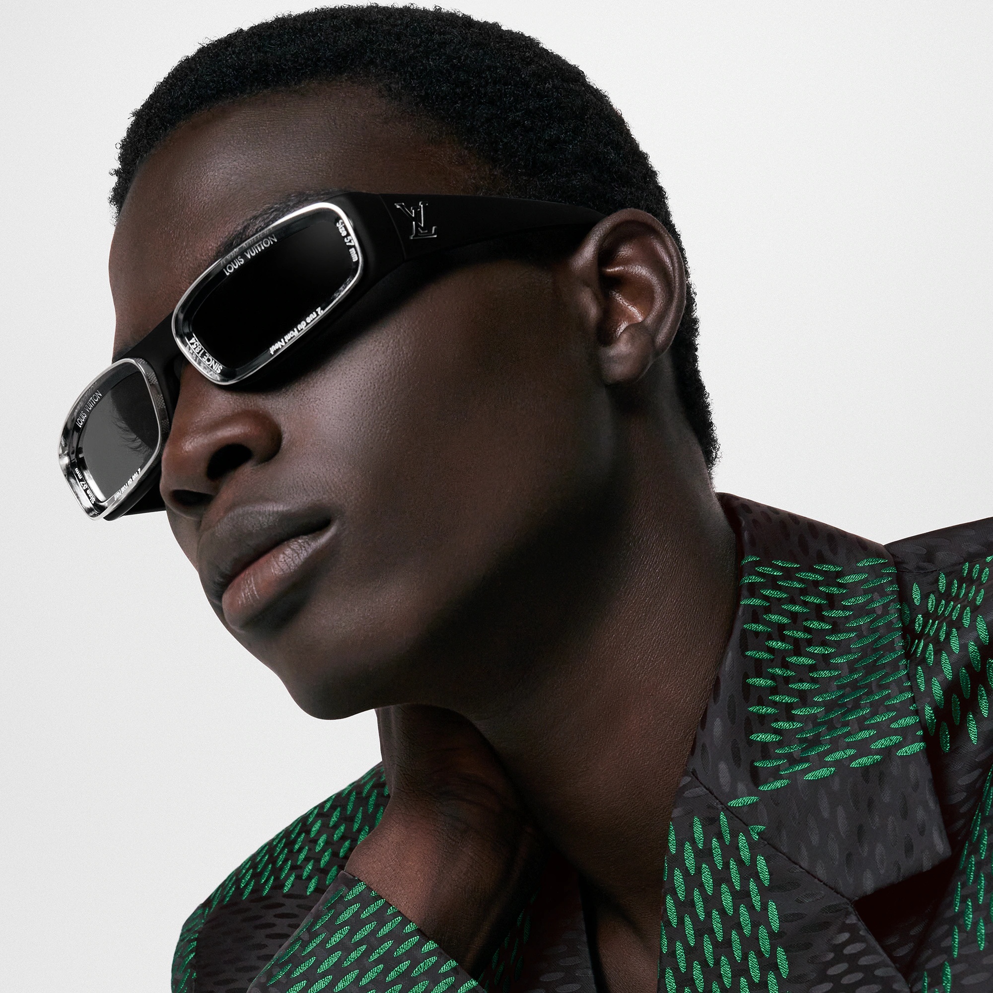 LV Super Vision Low Square Sunglasses - 5