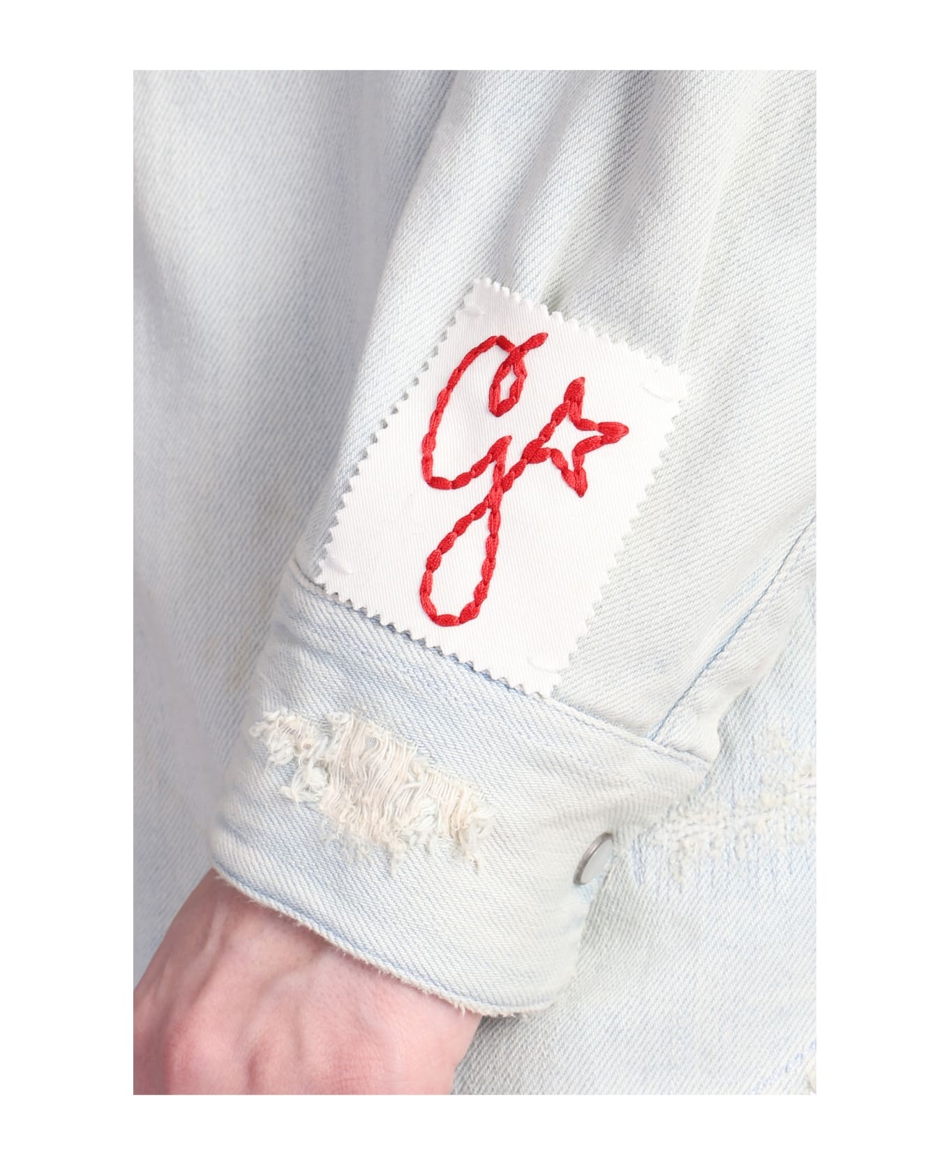 【GOLDEN GOOSE】CRYSTALS OVERSHIRT Golden Goose Crystals Overshirt | italist | REVERSIBLE