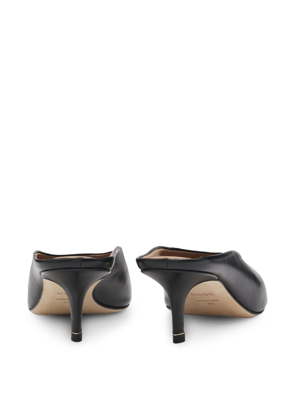 leather mules - 3