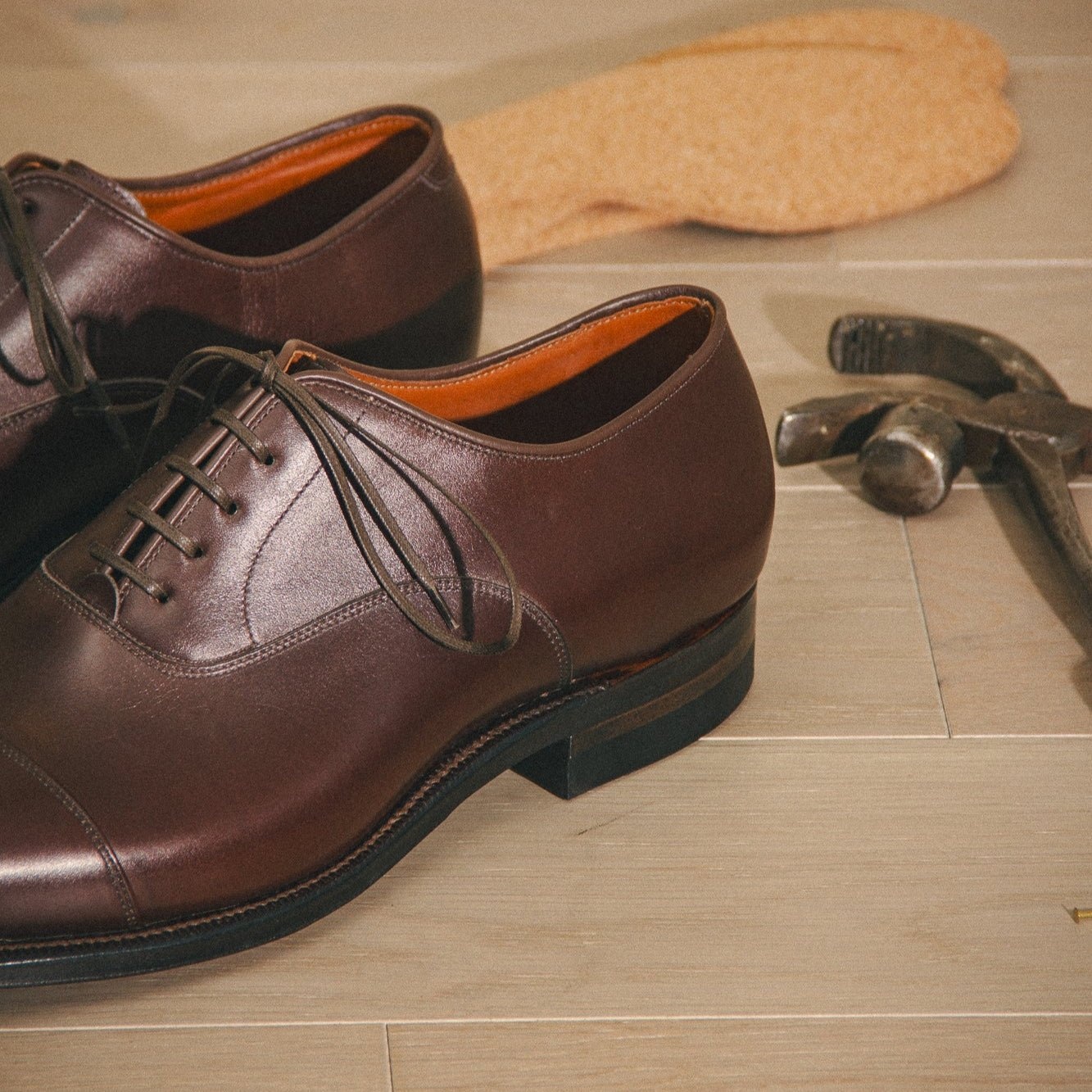 Bastion Oxford - Cigar Vocalou Calf - 5