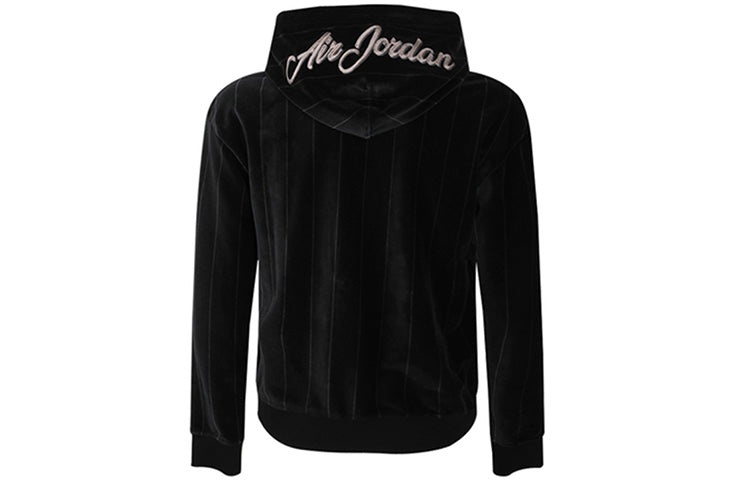 Men's Air Jordan Air Stripe Fleece Black CD5740-010 - 3