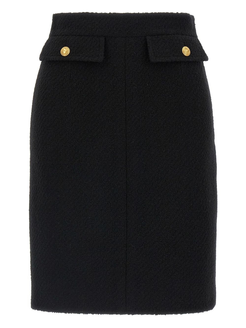 bouclé pocket midi skirt - 2