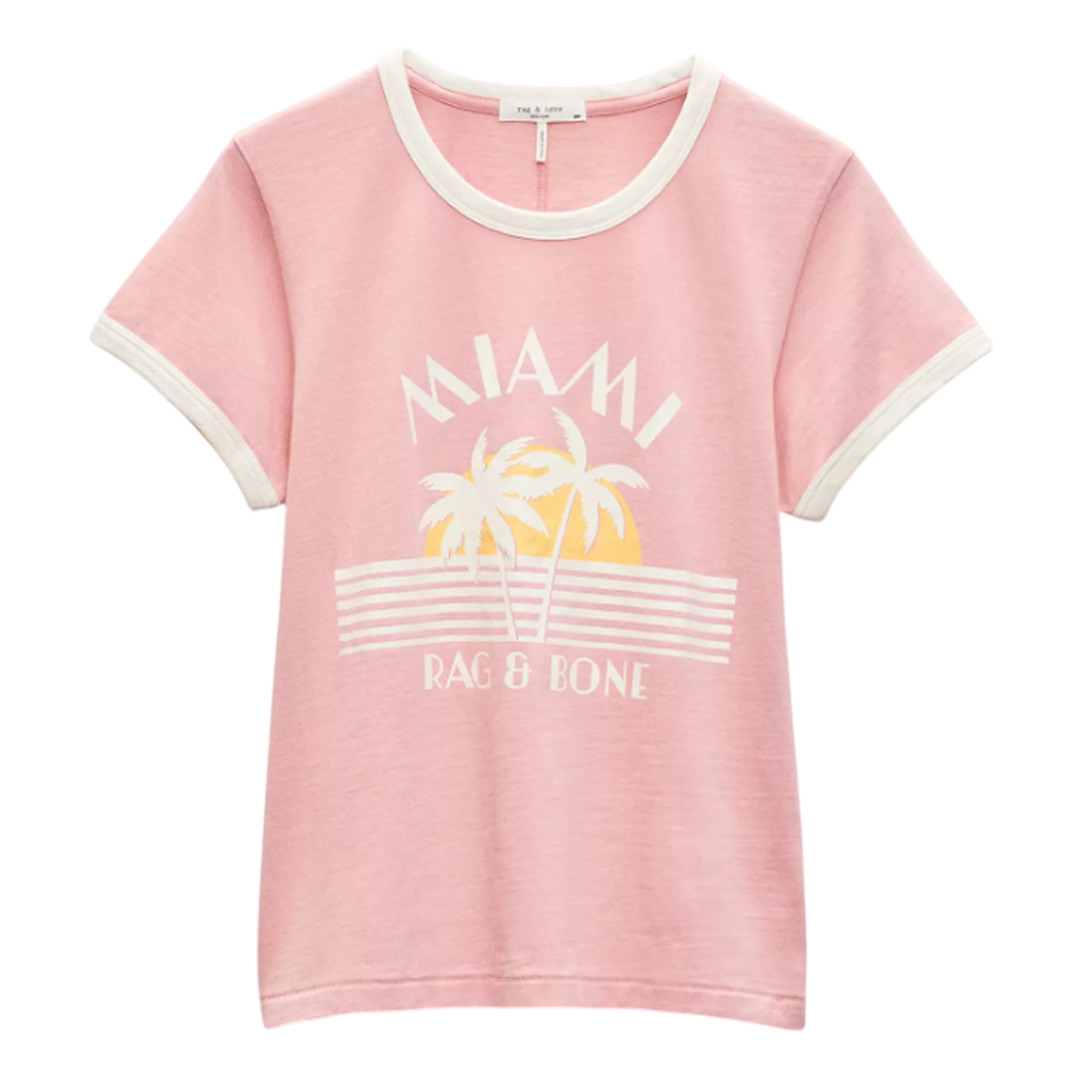 Miami Boxy Graphic Tee - 1