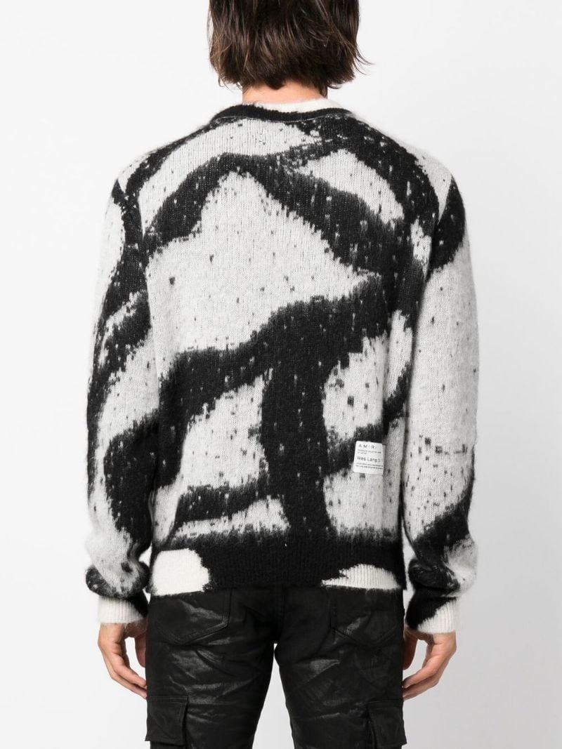 AMIRI skull-patterned jumper | REVERSIBLE