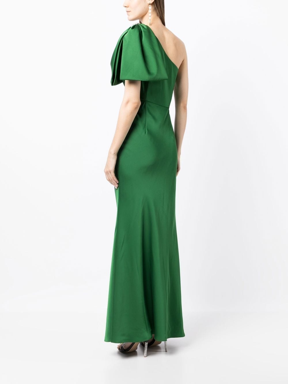 Aubrey single-shoulder gown - 4