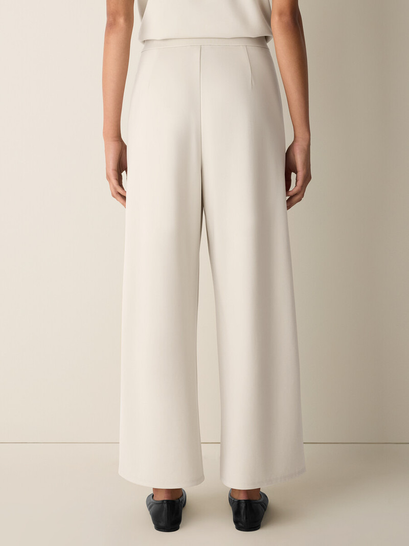 Lightweight Ponte Wide-Leg Pant 4
