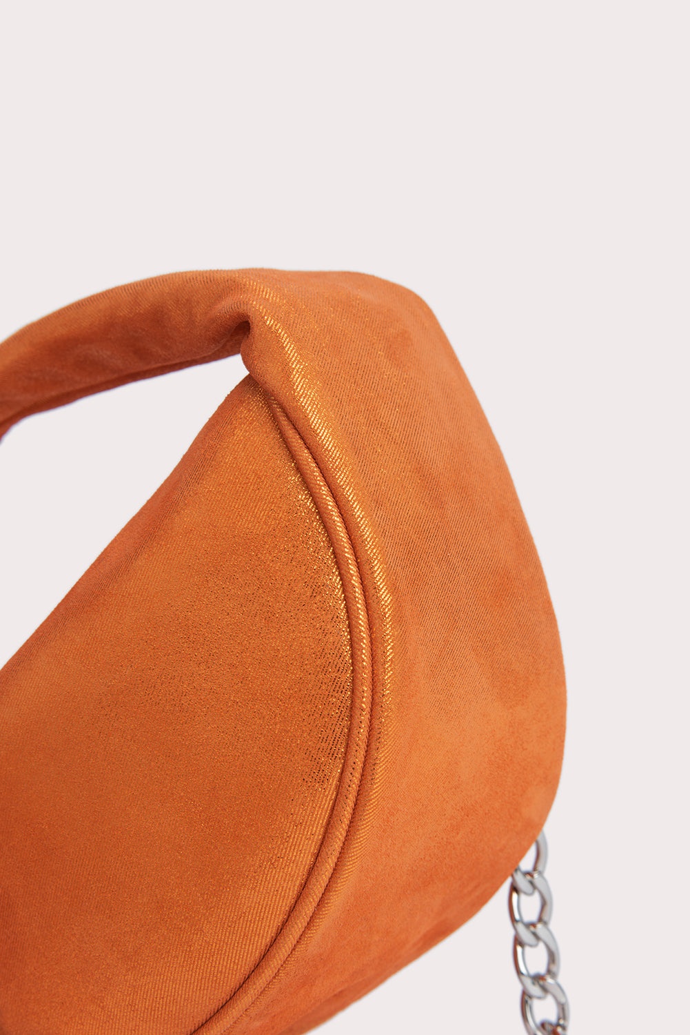 Baby Cush Burnt Orange Jeans Lame Leather - 3