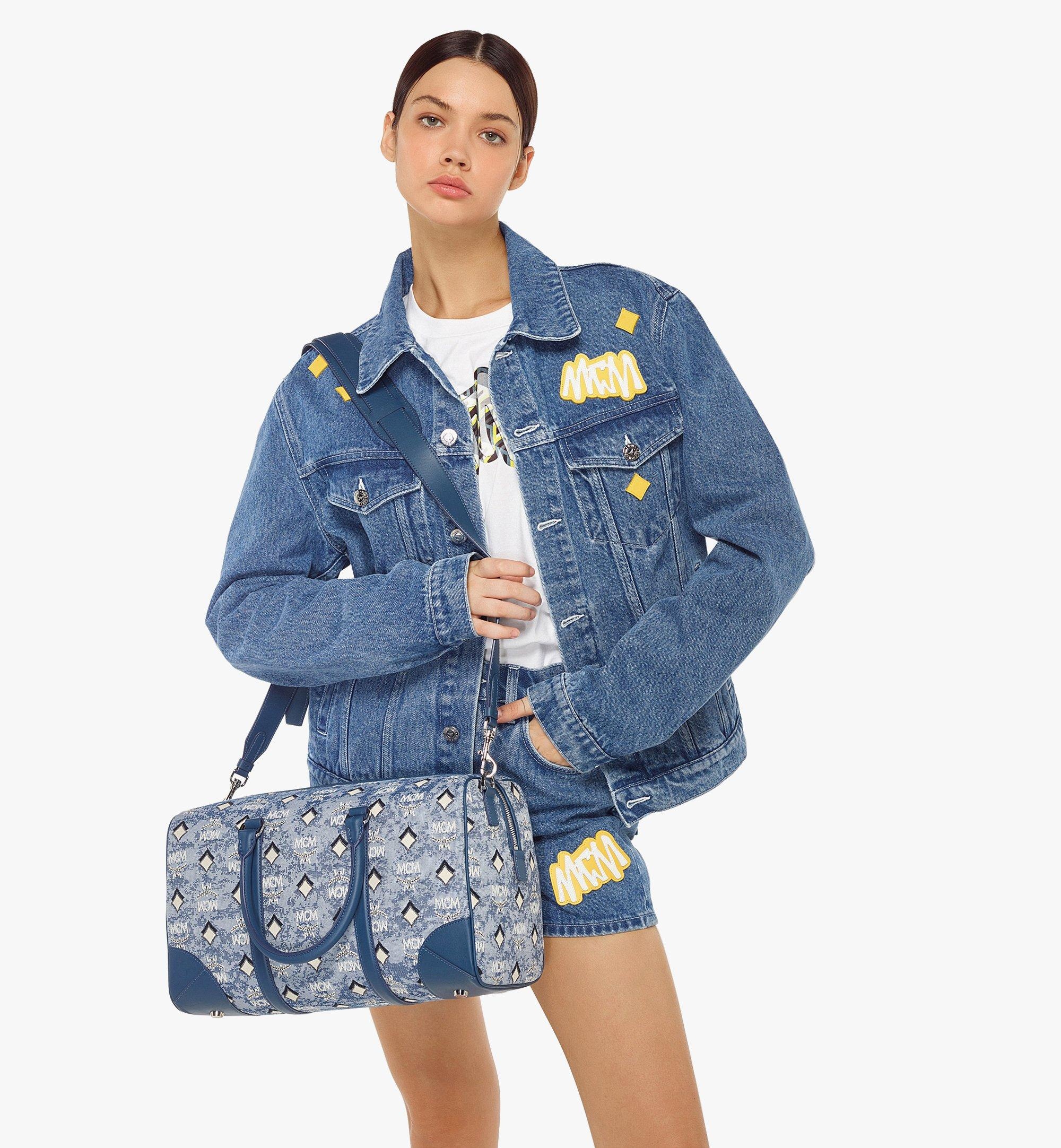 Aren Boston Bag in Vintage Monogram Jacquard - 2
