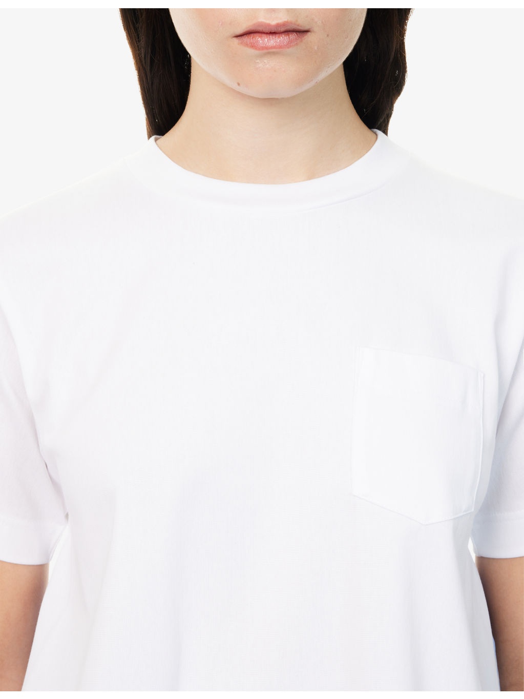 Striped-Panel Short-Sleeves Cotton-Jersey T-Shirt - 6