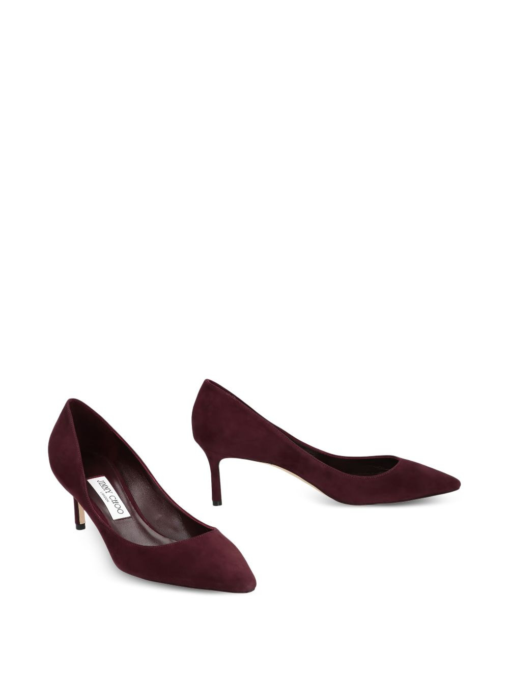 60mm Romy suede pointed-toe pumps - 2