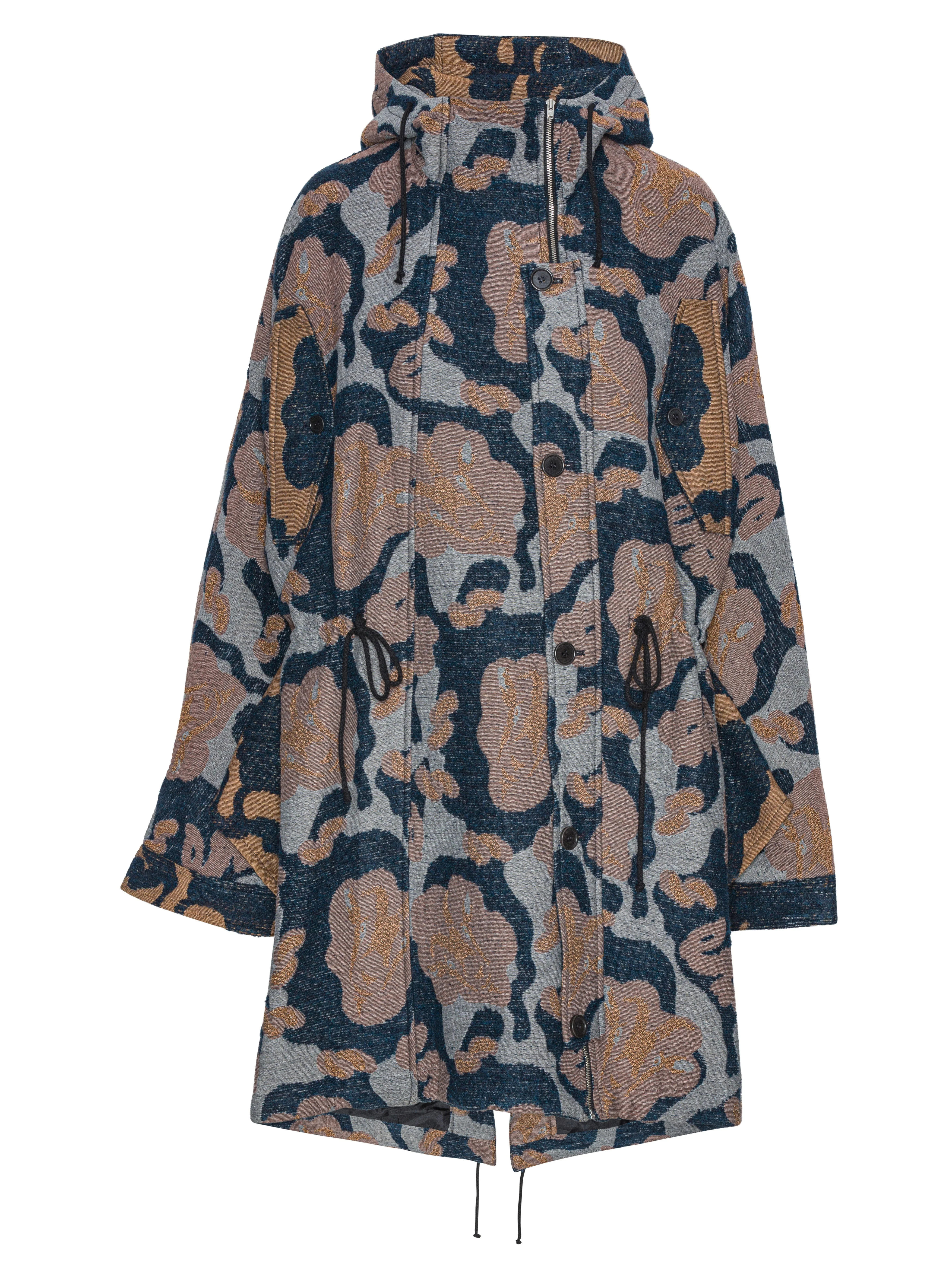 WING PARKA - GOAT NAVY - 1