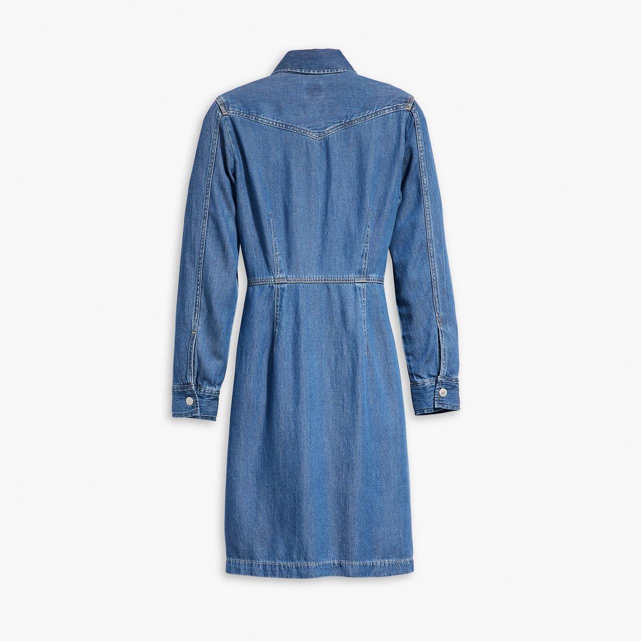 OTTO WESTERN DENIM DRESS - 6