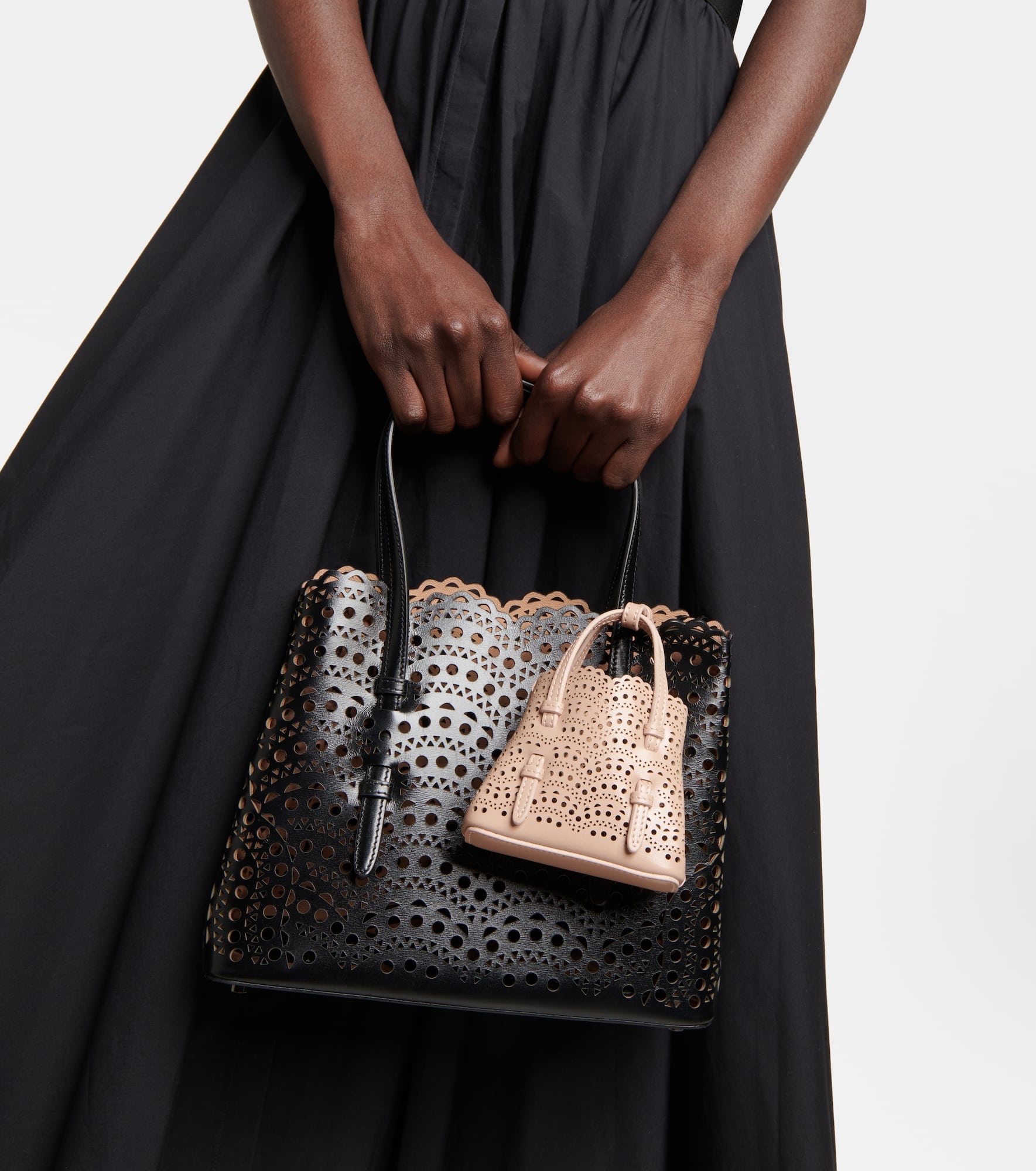 Le Mina Mini leather crossbody bag - 5