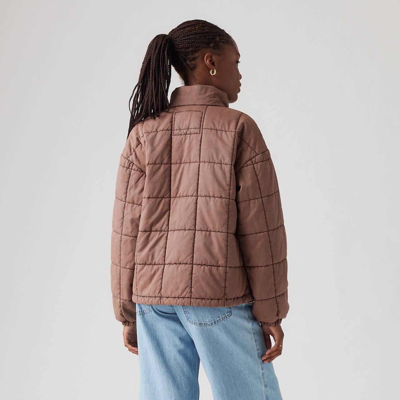BOX QUILTED COTTON JACKET - 2