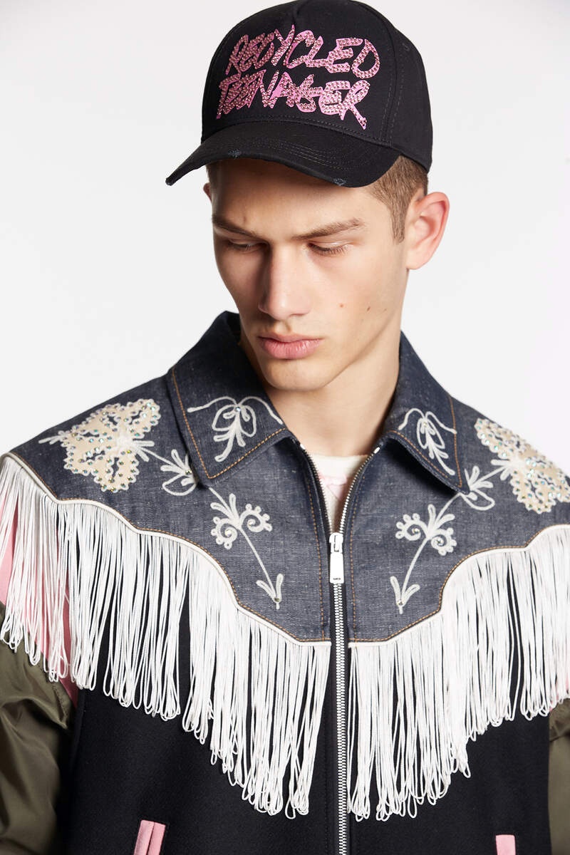 WESTERN VARSITY BOMBER JACKET - 4