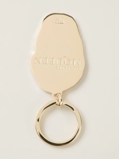 Alexander McQueen Skull charm keyring outlook