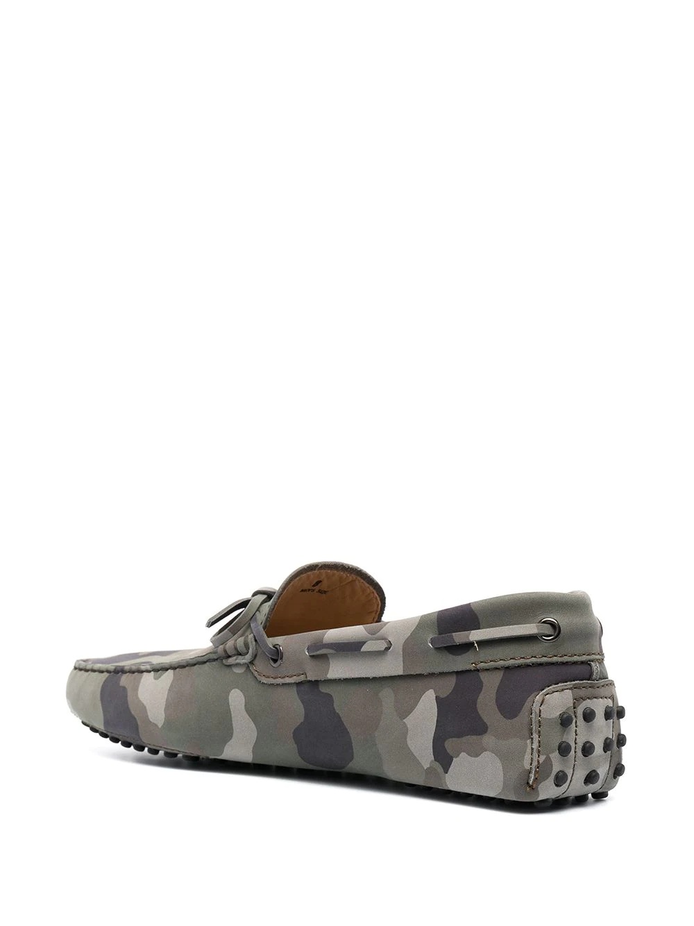 camouflage-print City Gommino loafers - 3