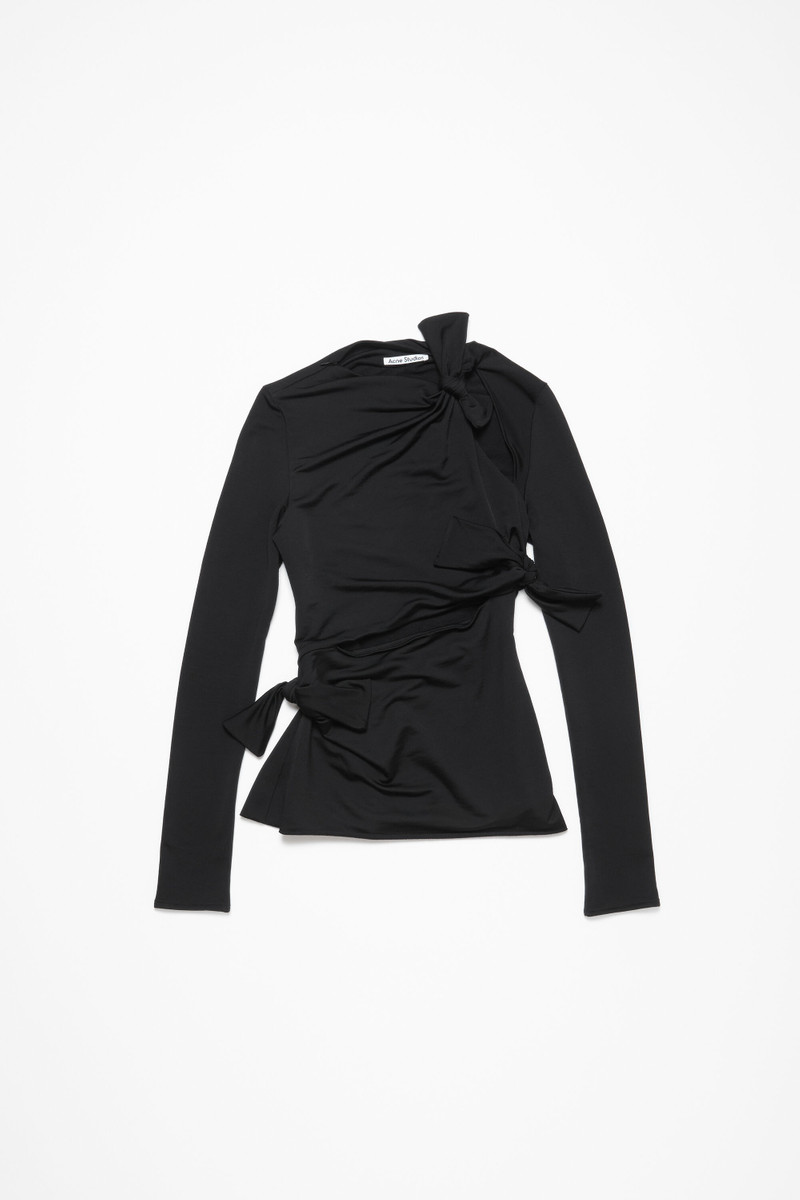 Knots top - Black - 1