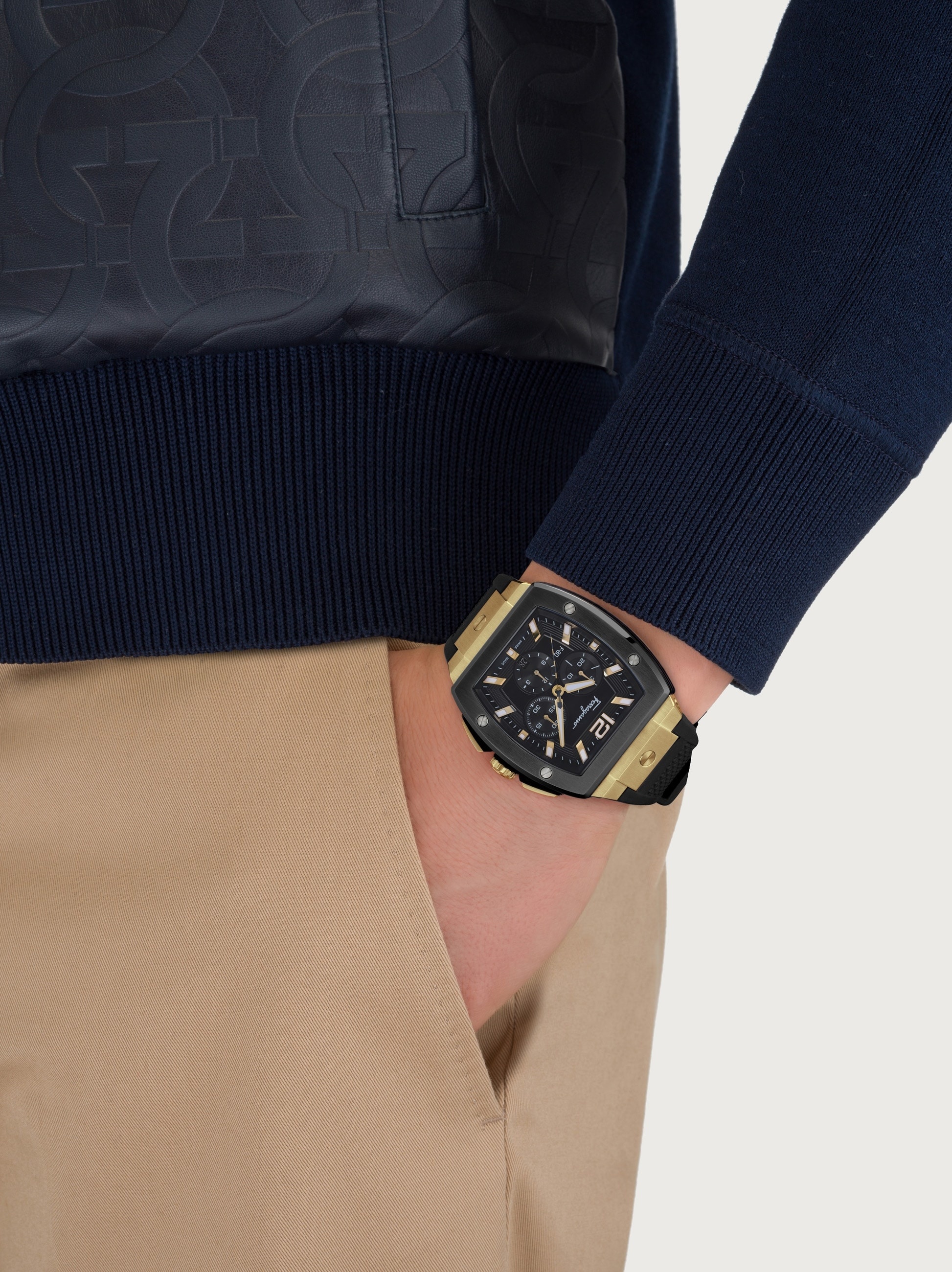 F-80 Tonneau Chrono Watch - 4