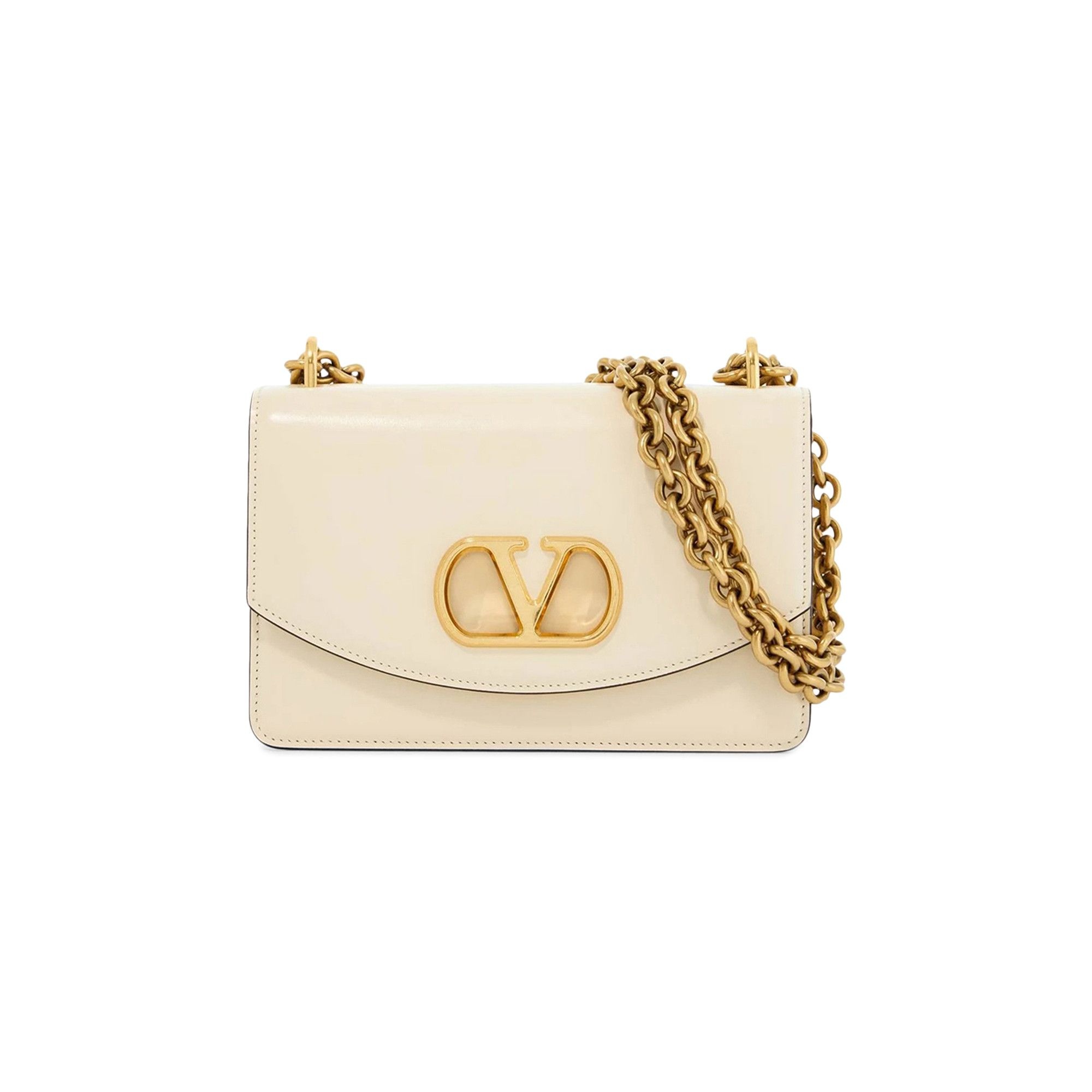 Valentino Small Shoulder Bag 'Butter/White' - 1