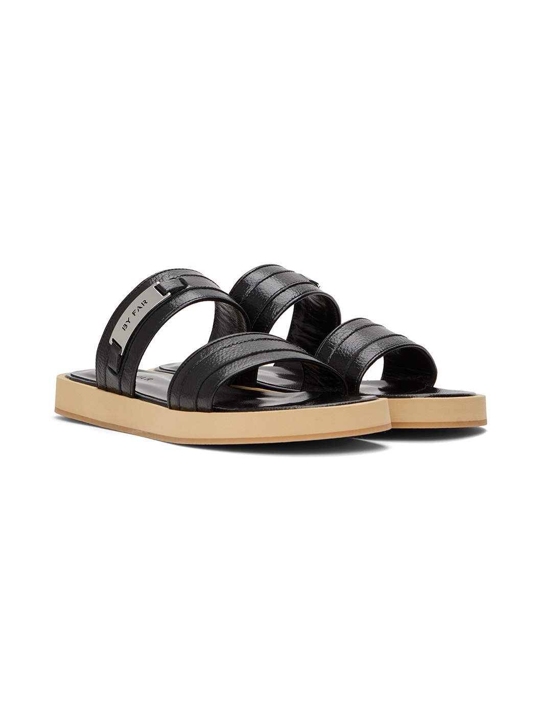 Black Easy Sandals - 4