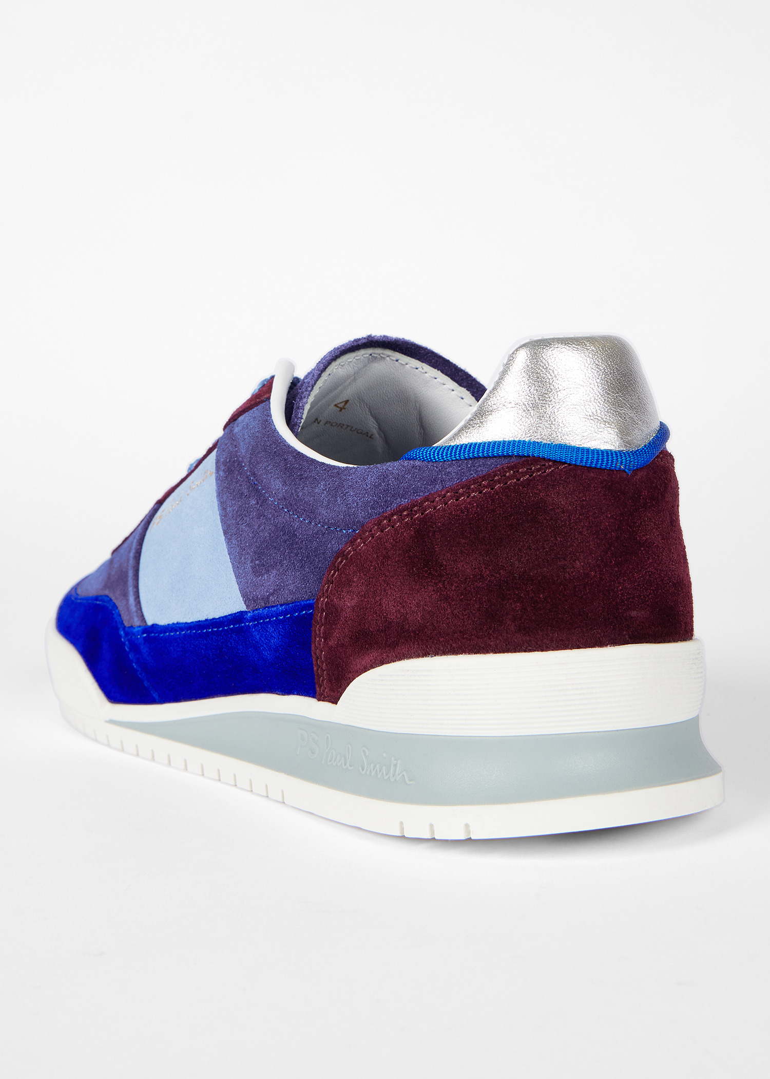 Women's Blue Suede 'Dover' Trainers - 2