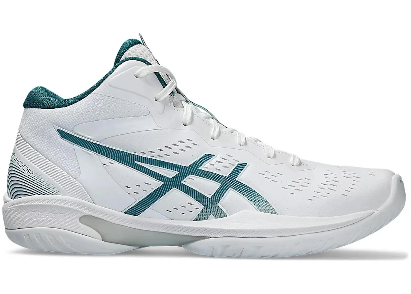 ASICS Gelhoop V16 White Rich Teal - 1
