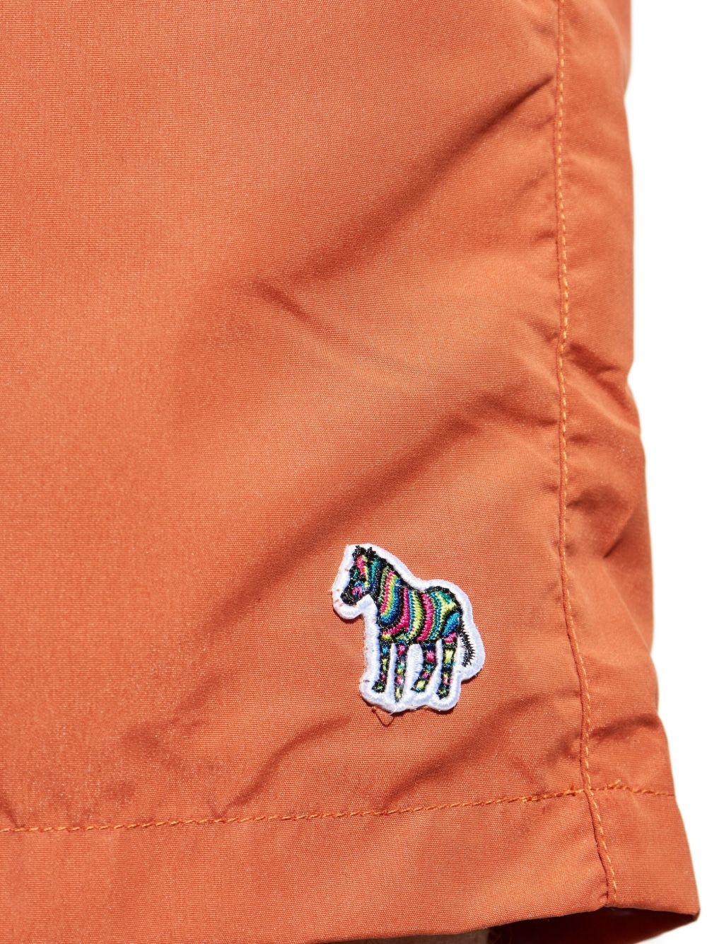 logo-patch swim shorts - 4