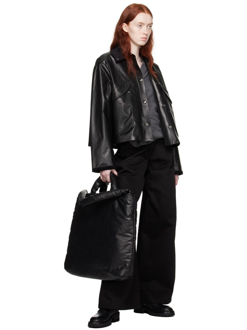 KASSL Editions Black Coated Jacket outlook