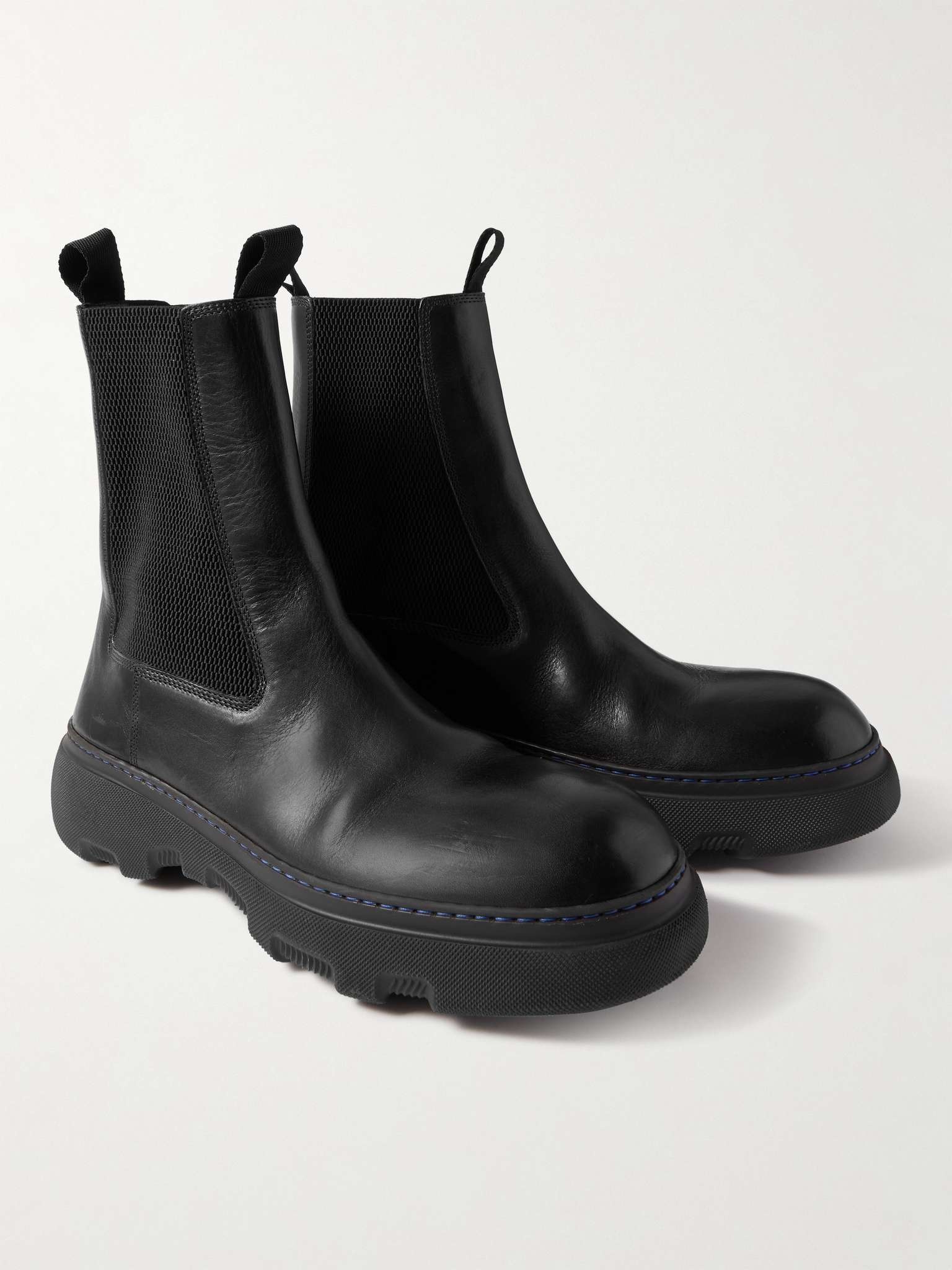 Leather Chelsea Boots - 4