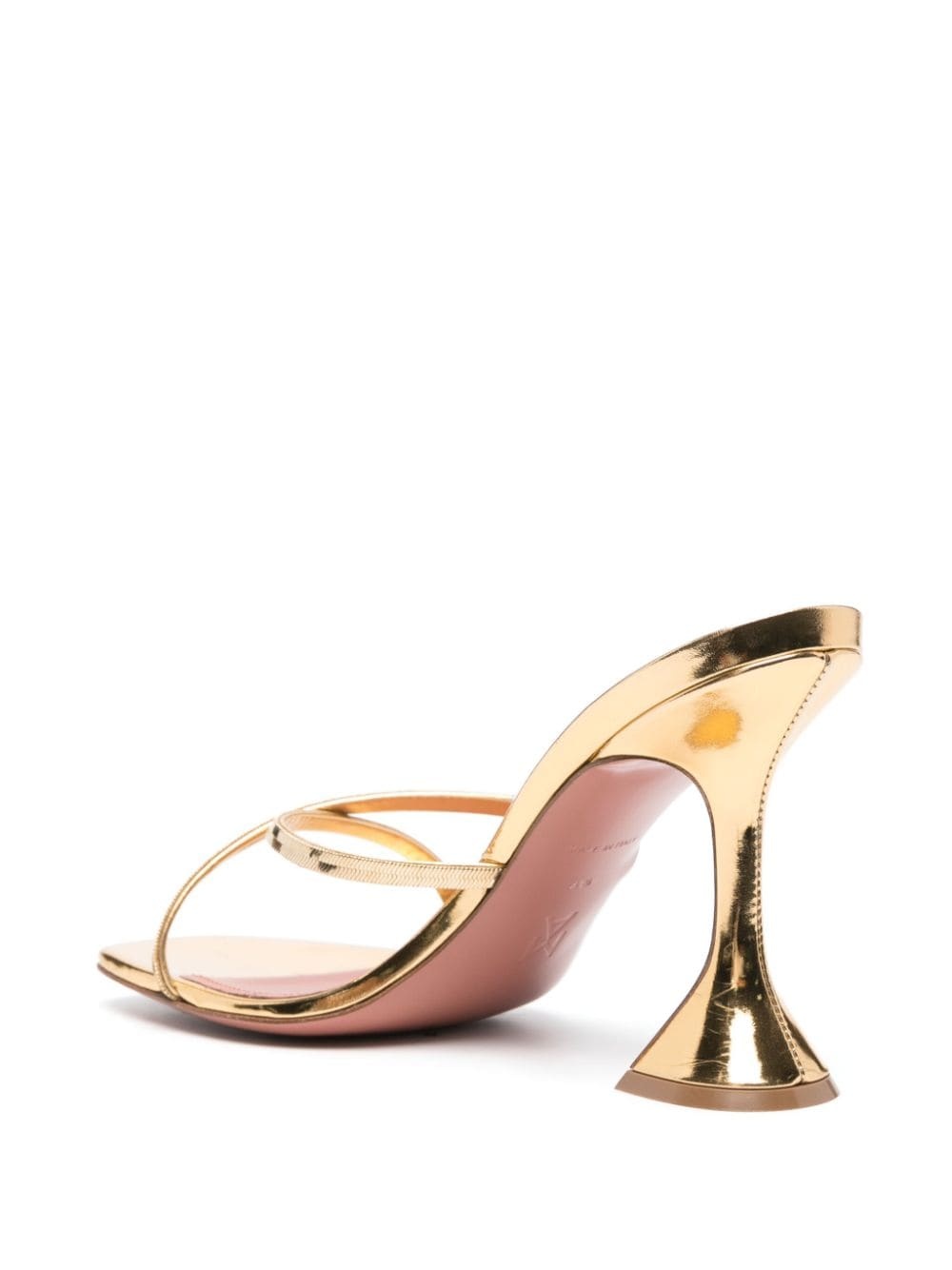 Henson cross-strap metallic sandals - 3