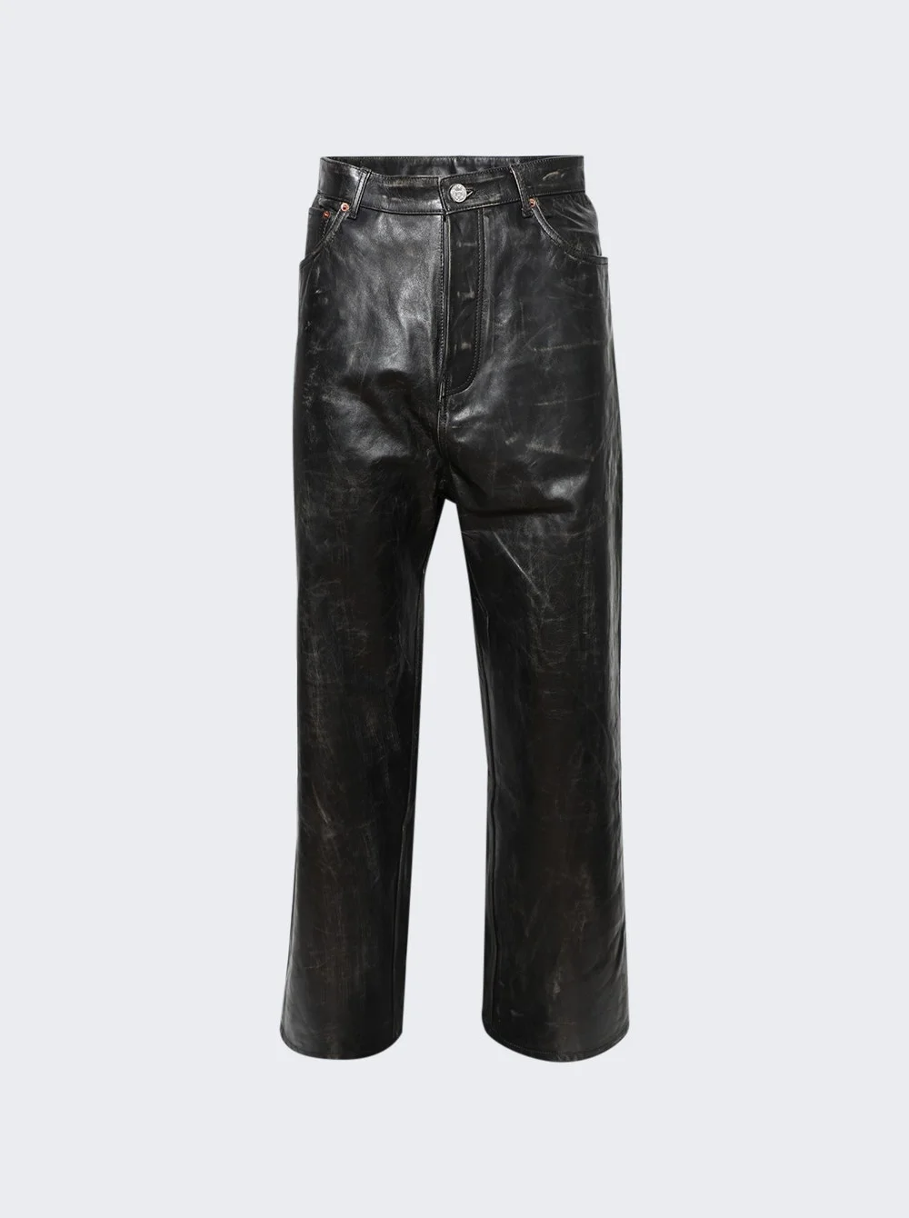 Distressed Pants Black - 1
