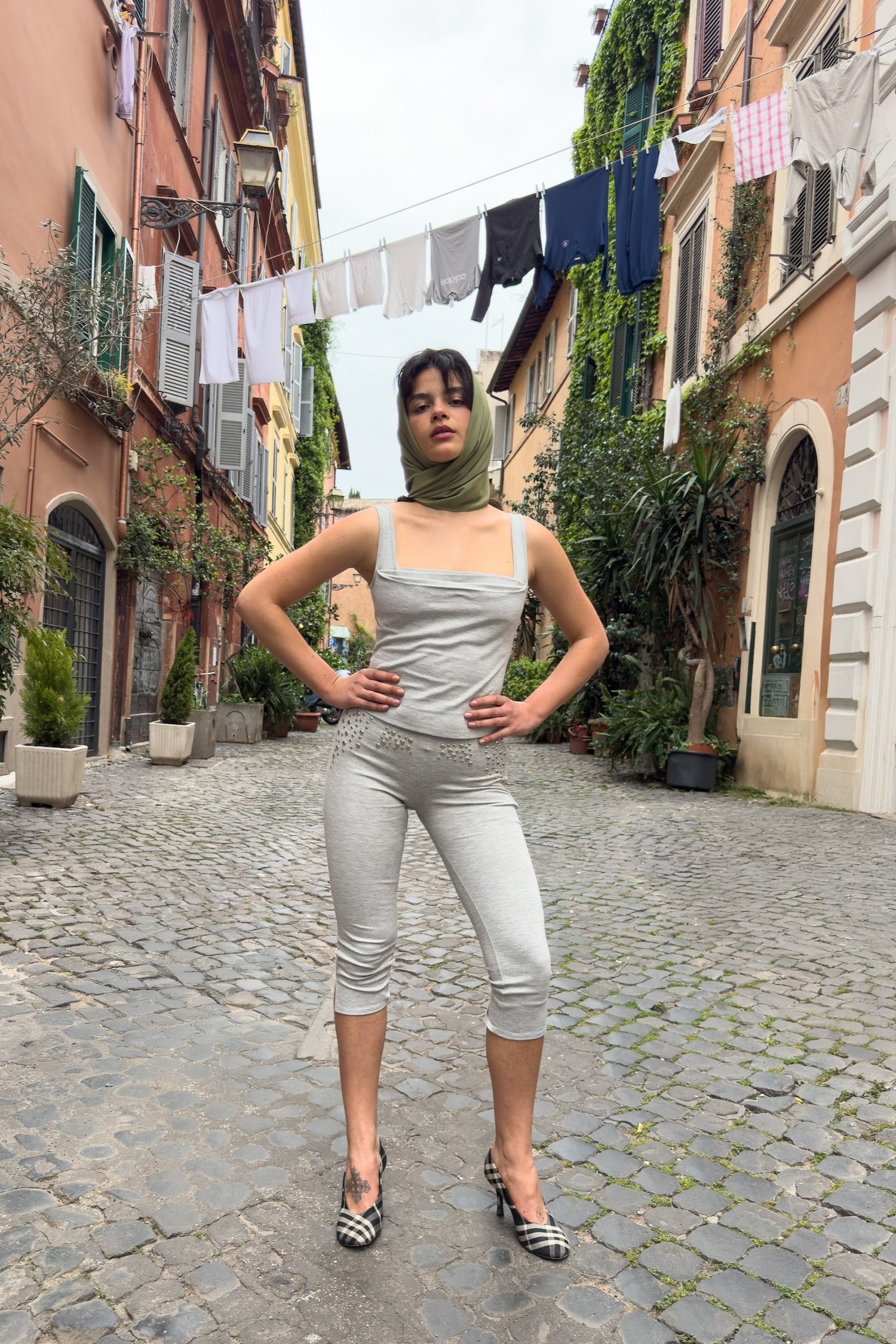 CHER CAPRI - HEATHER GREY - 4
