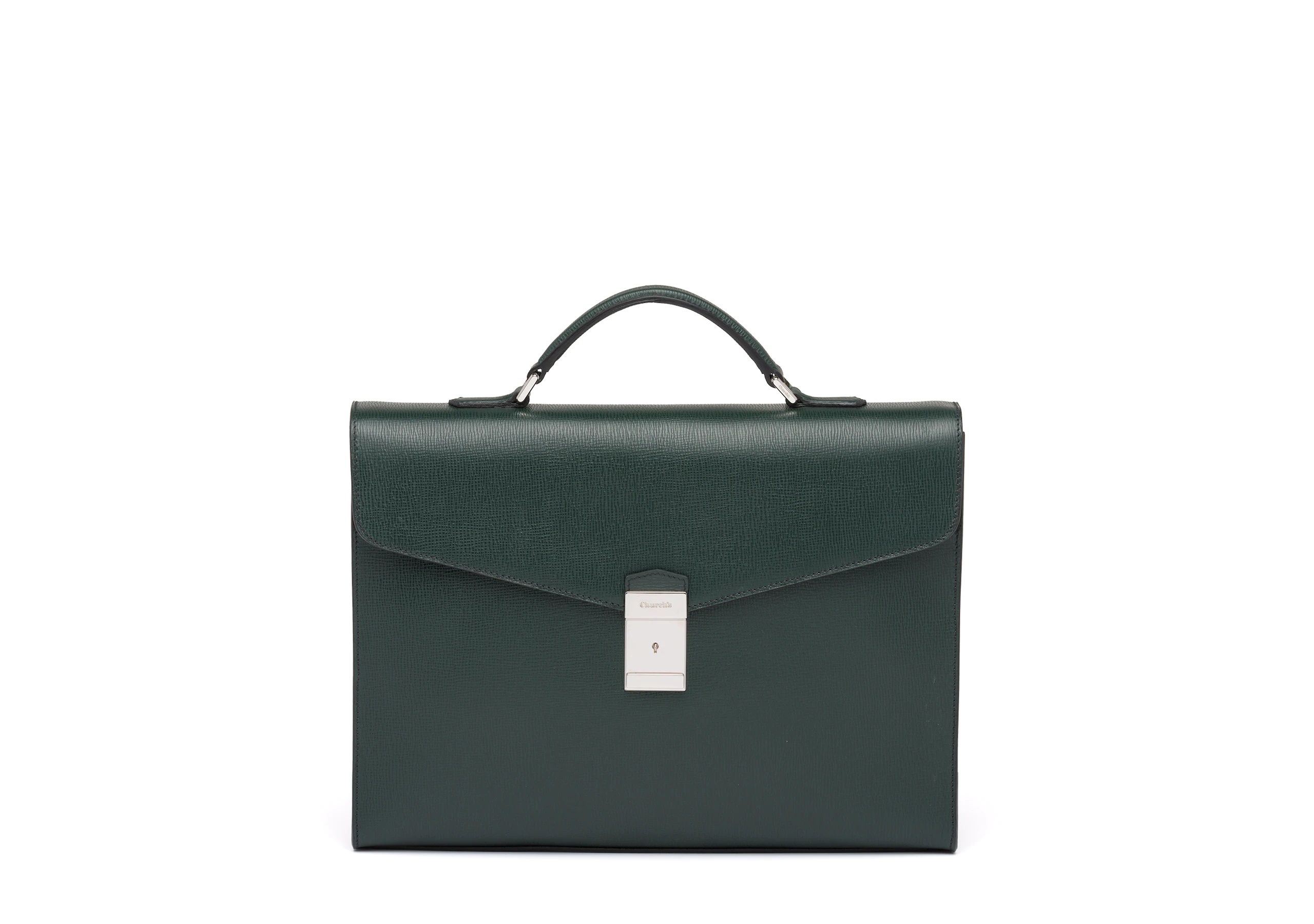 Warwick
St James Leather Briefcase Emerald - 1