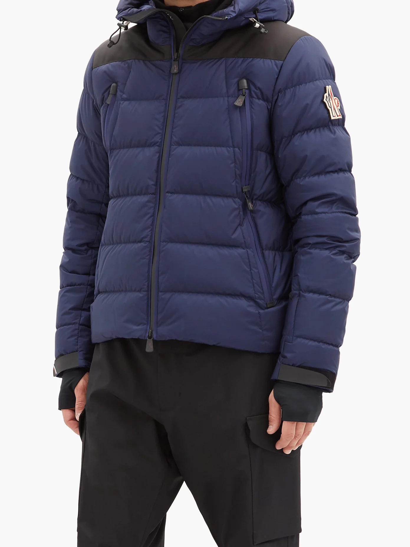 Camurac hooded quilted down ski jacket - 2