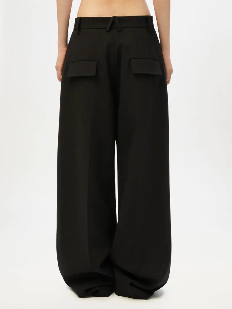 LOOSE FIT WIDE PANTS - 5