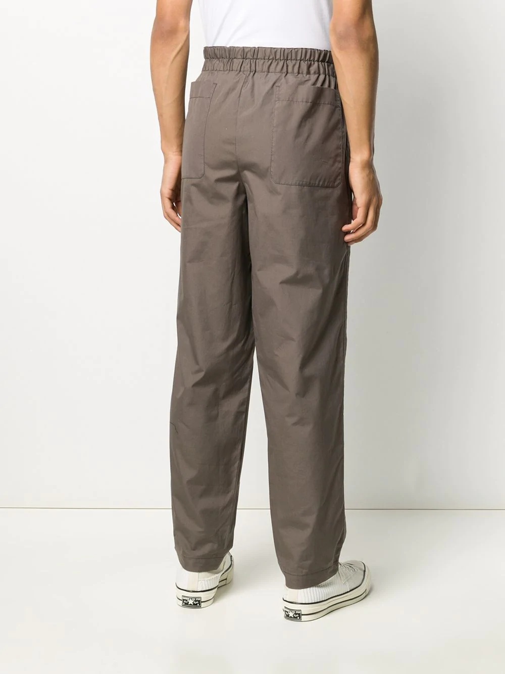 elasticated waist trousers - 4