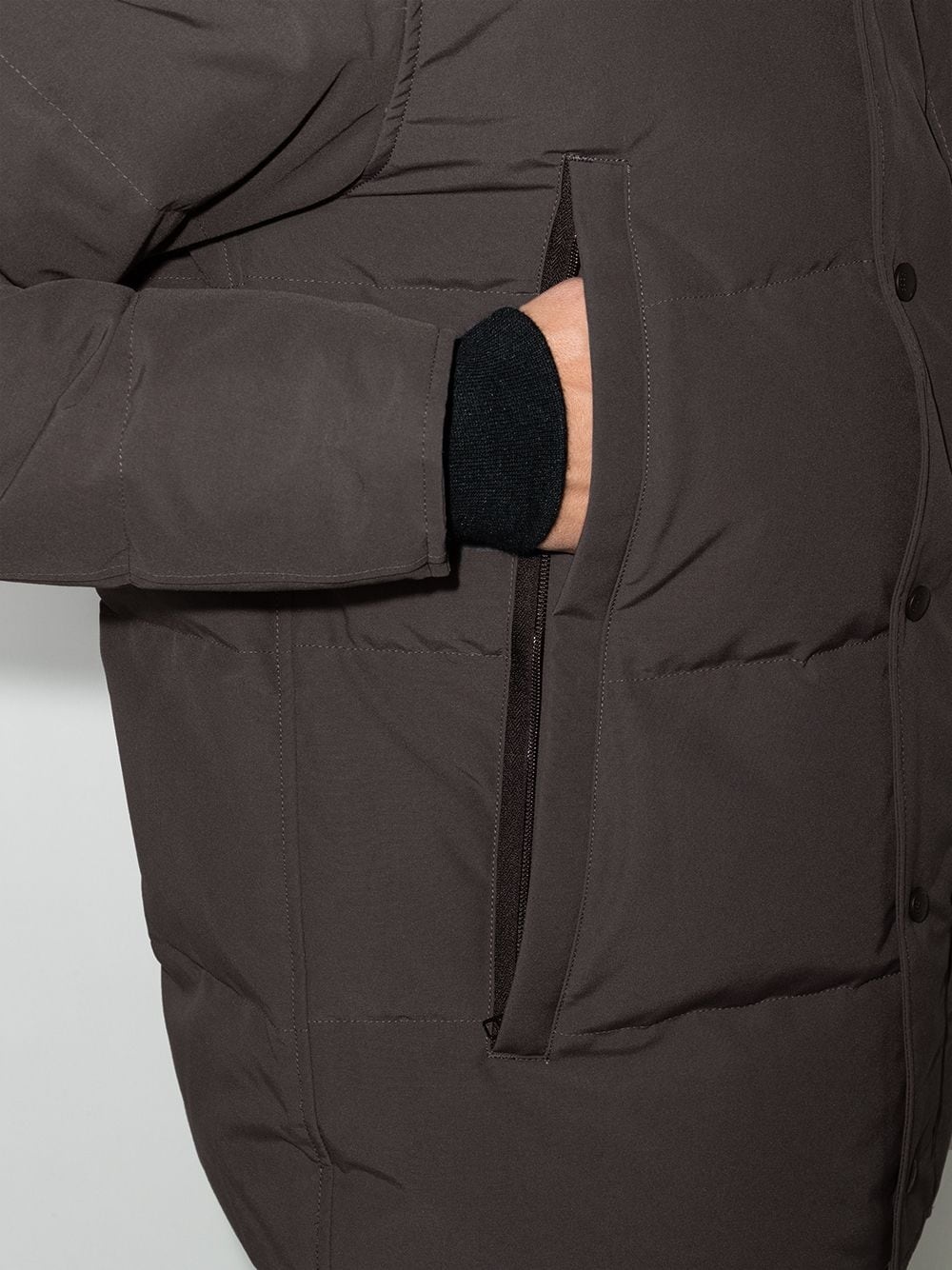 Wyndham hooded parka coat - 7