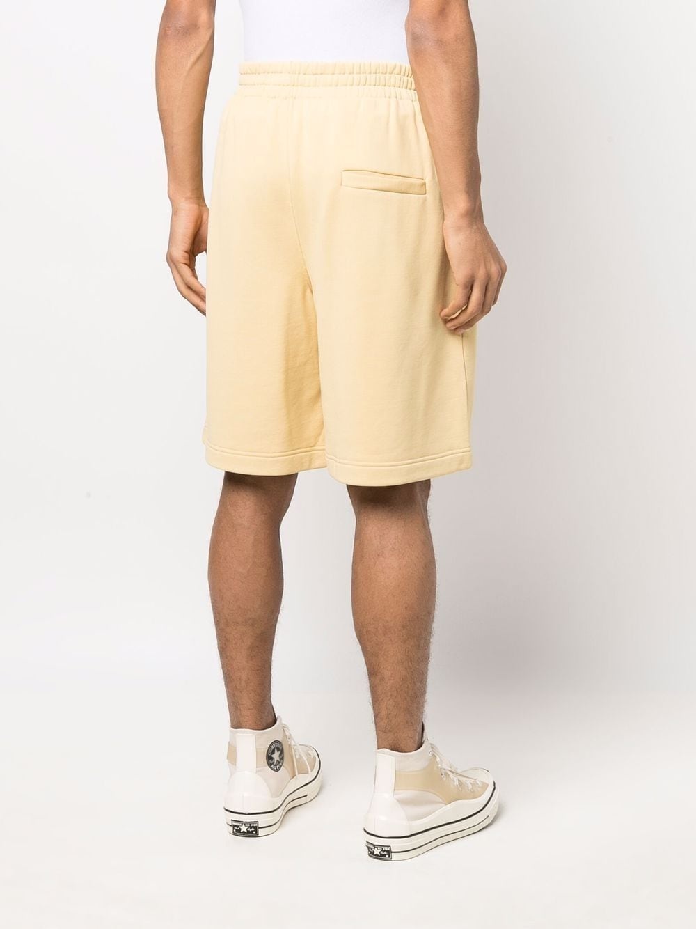 logo-embroidered track shorts - 4